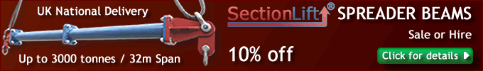 Click to enter SectionLift Spreader Beams